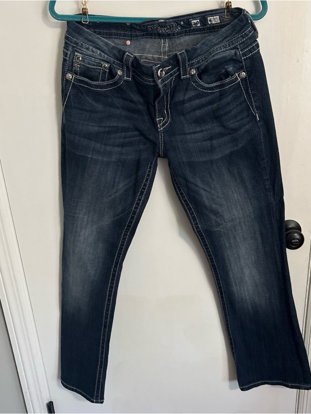 Miss Me Women's Dark Blue Boot Cut Jeans